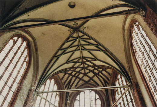 Vorschaubild Ehem. Antoniterkloster, Klosterkirche, Chorgewölbe (Foto 1990)